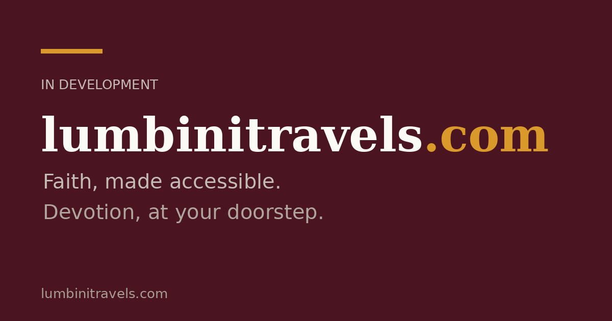 Link preview image for lumbinitravels.com